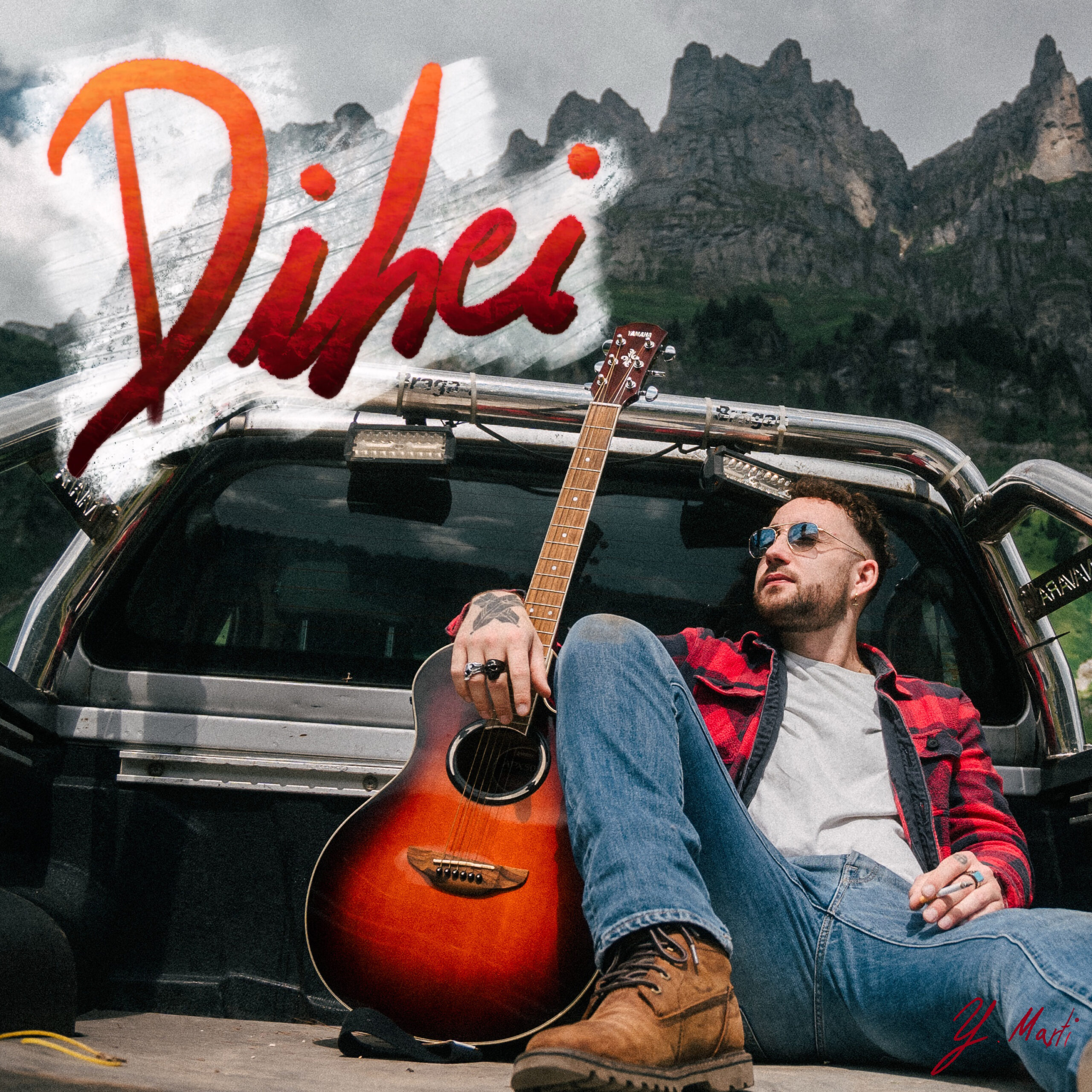 Mastering Albumcover «Dihei» von Yves Marti
